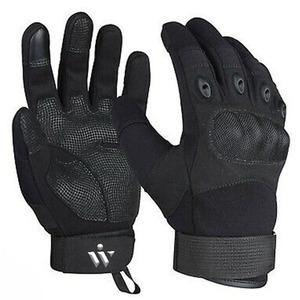 ถุงมือหนัง PU หุ้มสนับมือ,ถุงมือผ้ามอเตอร์ไซค์มืออาชีพ - Product Image 4