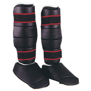 top quality real leather shin guard - Product Image 1