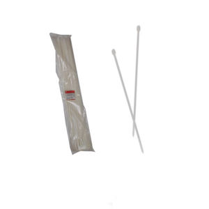 Gran oferta de bridas de nailon blancas y negras con cremallera de 9mm, bridas de plástico multifuncionales con autobloqueo, 80 cm, 100 cm de longitud, sin halógenos - Product Image 4