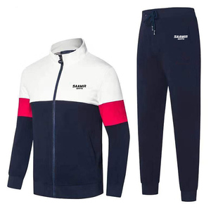 Ensemble de survêtement athlétique respirant et jogging Design personnalisé et logo grande taille pour adultes - Product Image 6