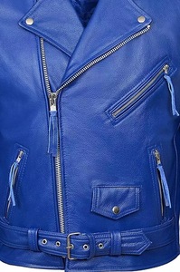 Leather Jackets <b>Genuine</b> plus Size Top Quality Jacket Black Lambskin Men's Fashionable Top Leather Jackets - Product Image 4