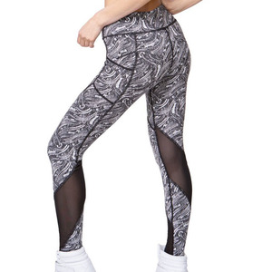 ¡Novedad de 2023! Mallas deportivas de cintura alta para mujer, pantalones de Yoga en forma de V, Material suave transpirable, estilo deportivo para uso en el gimnasio - Product Image 4