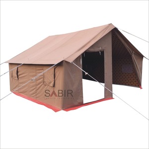Tienda de lona de algodón impermeable de alta calidad para 4 Estaciones, último diseño de Glamping para acampar al aire libre en primavera - Product Image 4