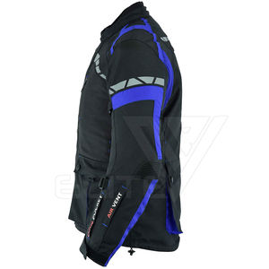 Chaqueta de Cardura ligera y transpirable a prueba de viento para adultos-Tamaños de equipo personalizados de carreras de motos de protección disponibles para invierno - Product Image 3