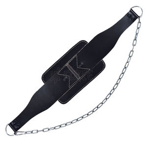 Leather <b>Weight</b> Lifting Dipping <b>Belt</b> Gym Fitness Exercise Weighted <b>Belt</b> Pull up Dip <b>Belt</b> - Product Image 2