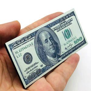 Magnete per Frigorifero Personalizzato al <span class=keywords><strong>100</strong></span>% con Logo, Billetto da <span class=keywords><strong>100</strong></span> Dollari USA su Entrambi i Lati, Regalo Magnetico per Frigorifero - Product Image 5