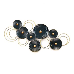 Prisma Designs Salon Décoratif Moderne Écologique À La Main Grande Taille Multicolore Métal Mur Art Top Vente Dernière Conception - Product Image 4
