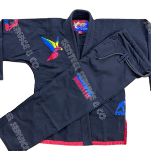 ชุดยิวยิตสู BJJ Gi แบบสั่งทำยอดนิยม ผ้าฝ้าย 100% หนัก 450gsm ทนทาน ไม่หดตัว - Product Image 3
