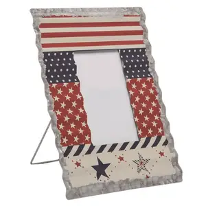 United states flag print photo frame for us lovers