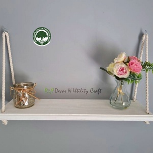 Extensive Range Hanging <b>Shelves</b> Decor Accessories Decor N Utility Craft Wooden Wood Holiday Decoration & Gift - Product Image 1