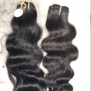 Extensiones de cabello humano virgen indio, cabello rizado Virgen sin procesar, 12a, proceso sin vapor, sin proceso químico - Product Image 1