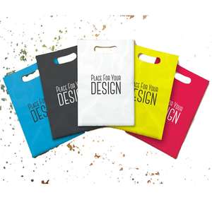 Sac plastique découpé, de taille personnalisée, pour le shopping, avec bon prix et bonne qualité, 100 unités - Product Image 1