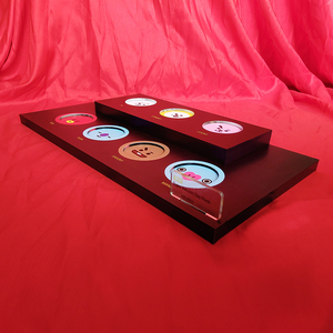 Bandeja de exhibición de cosméticos, diseño colorido, para cara, labios, ojos y uñas - Product Image 2