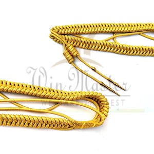 Aiguillettes d'uniforme cérémoniel tactique d'extérieur personnalisables en couleur et taille, confortables et de haute qualité, vente en gros WIN MASTER INDUSTRIES - Product Image 4