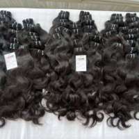 Cheveux indiens vierges Remy ondulés doux et soyeux, cuticules alignées, lot de cheveux humains indiens bruts, extension de cheveux bruts avec cuticules alignées