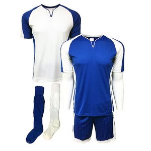 ชุดเสื้อเจอร์ซี่ทีมฟุตบอลปี2019 20,เสื้อเจอร์ซีย์ฟุตบอลทีมชาติไทยเสื้อฝึกซ้อมโลโก้และกางเกงขาสั้นออกแบบได้เองพิมพ์แบบระเหิดสำหรับผู้ใหญ่ - Product Image 2