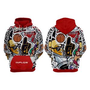 Sudaderas con capucha de cremallera de alta calidad transpirables personalizadas para hombre, ropa de calle informal de retazos en sudadera estilo Hip Hop - Product Image 3