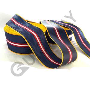 Rubans de cérémonie de haute qualité pour diverses célébrations ruban de médaille de couleur vert bleu et jaune personnalisé - Product Image 5