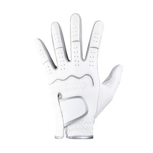 Haute qualité Grip doux confortable cuir blanc gauche droitier joueurs gants de golf pour hommes gants de golf personnalisés - Product Image 3