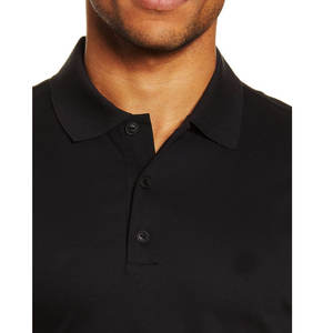 Polo clásico de manga corta para hombre, camisa de cuello con doble punta, Polo de algodón de ajuste Regular - Product Image 3