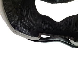 Protège-tête en cuir 2022 cuir de vache, poinçon de sécurité unisexe de couleur noire, casques de sécurité avec Service Service Service Service OEM ODM - Product Image 4