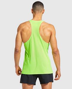 Débardeur de fitness personnalisé pour hommes, broderie de singulet de sport uni en coton grande taille, design sans manches décontracté pour la musculation en salle de sport - Product Image 6