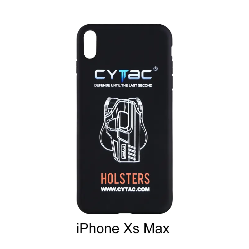Cytac tactical gear mobiele telefoon geval telefoon holster voor iPhone X T