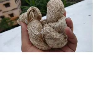 Alami Golden Muga Sutra Benang Di Hitungan 30 /2 Cocok untuk Weavers dan Pemintal Tersedia Dalam 100 Gram Gulungan