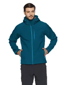 Men's Softshell Jacket Water Resistant Fleece Lined Jacket