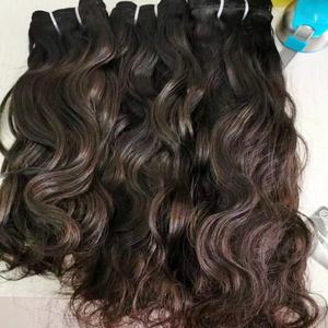 Extensions de cheveux vierges indiens Remy de haute qualité 2021, tissage double machine, toutes couleurs disponibles - Product Image 3