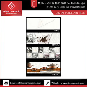 Azulejos de Pared Digitales de Cerámica para Exteriores, Modernos, 200x600mm, Acabado Brillante y Mate para Centros Comerciales - Product Image 2