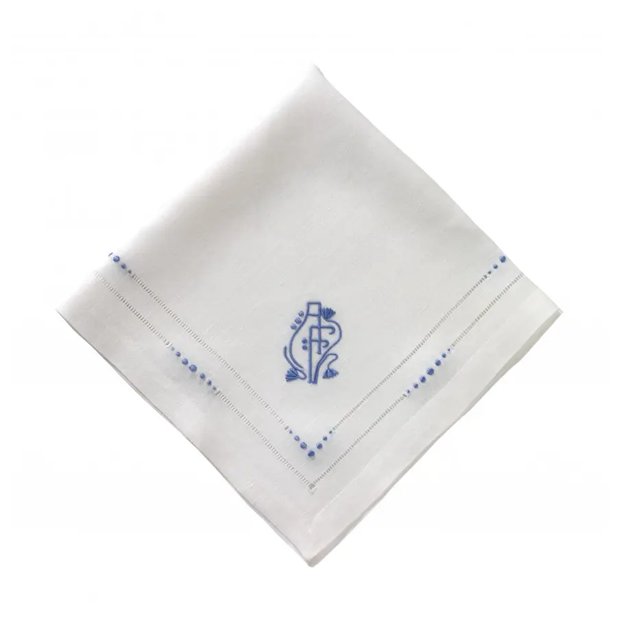 Вышитый носовой платок, вышивка из Куанг-Тана 100%