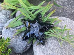 Vente en gros d'étoiles en obsidienne noire Sculptures d'étoiles de pierres précieuses sous forme sculptée - Product Image 3