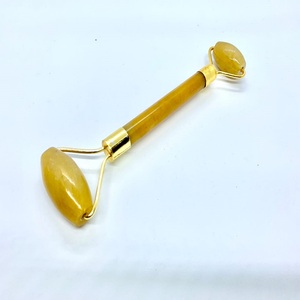 ลูกกลิ้งพลอยคริสตัลอะเวนจูรีนสีเหลืองแกะสลักอย่างสวยงามด้วยความรักแกะสลักอัญมณีคุณภาพสูงขายส่ง - Product Image 2