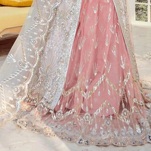 Filet en mousseline de soie brodée, lourde main, vente en gros, livraison gratuite, inde et pakistan, robe de Boutique - Product Image 5