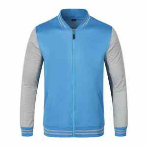 Chaqueta de Lana Polar Unisex con Logotipo Personalizado, Sudadera Bomber de Talla Grande, Ropa de Calle Transpirable, Prendas de Vestir para Bottoms Activos - Product Image 5