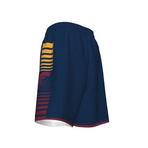 Shorts de basket vintage en polyester mesh personnalisés OEM pour femmes et sportives. - Product Image 2
