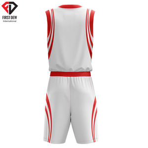 Uniforme de baloncesto con impresión por sublimación para hombre, uniforme de baloncesto con diseño paquistaní cosido, personalizado, de alta calidad, barato - Product Image 2