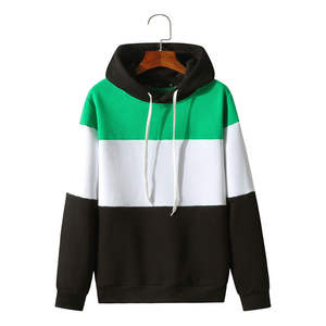 Sweat-shirt à capuche de sport décontracté pour hommes, manteau d'entraînement respirant à rayures brodées, style hip-hop - Product Image 4