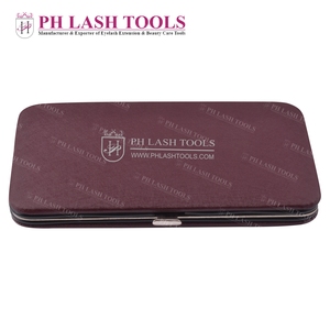 Stq — etui d'emballage Simple pour pincettes, boîtier élastique, stand 3 pincettes, haute qualité, boîte d'emballage à paillettes, étiquette privée - Product Image 2