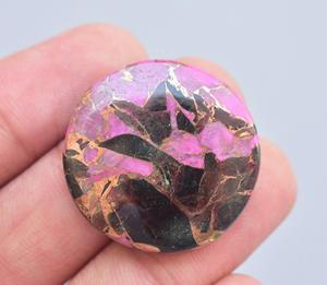Arizona MohaveCabochon พลอยเทอร์ควอยส์ขายส่งพลอยทัวร์มาลีนทุกรูปพร้อมอัญมณีสีเทอร์ควอยซ์ทองแดง - Product Image 5