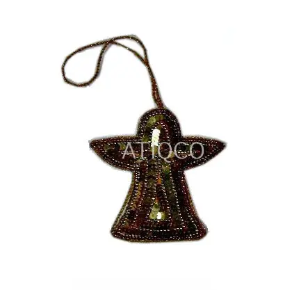 Ferro Fio De Metal & Contas De Vidro Multicolor X-Mas Pendurado Mais Recente Elegante X-Mas Pendurado Inteligente X-Mas Decoração Pendurada Para O Natal