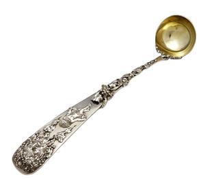 Cuchara DE BODA chapada en oro y plata de diseño vintage de La India, ideal para eventos de hotel, ocasiones especiales, utensilios de cocina, juego de postres - Product Image 1