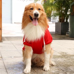 Sudadera con capucha básica para perros, suéteres con capucha para perro, ropa de invierno con sombrero y bolsillo, disfraz a prueba de viento - Product Image 2