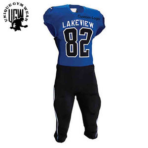 Uniforme de fútbol americano sublimado, alta calidad, precio barato, venta al por mayor - Product Image 5