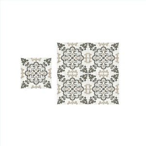 40x40cm เซรามิกปูพื้นสีน้ำตาลลายดอกไม้ขนาดใหญ่ - Product Image 4