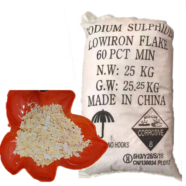 Sodium Hydrosulfide 60% yellow flakes Hydrate NASH with Best Price