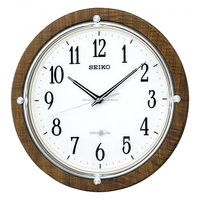 Jam Dinding Retro Desain Baru, Kaca dan Kristal Metalik Dekorasi Rumah Jam Logam Analog