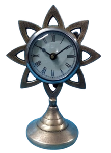 Đồng Hồ Báo Thức Bộ Đồ Ăn Thiết Kế Bằng Kim Loại Đồng Thau Nguyên Khối Tốt Nhất Cho Đồng Hồ Để Bàn Thiết Kế Trong Nhà Và Văn Phòng Với Giá Rất Hợp Lý - Product Image 4