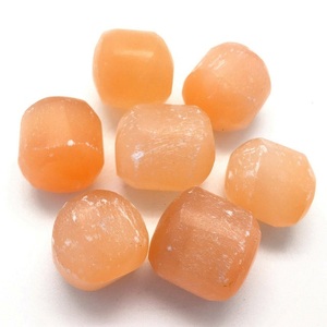 Petites pierres naturelles en boîte de cristal naturel, composé de 100g, de couleur Orange, de guérison, en vrac, vente en gros - Product Image 3